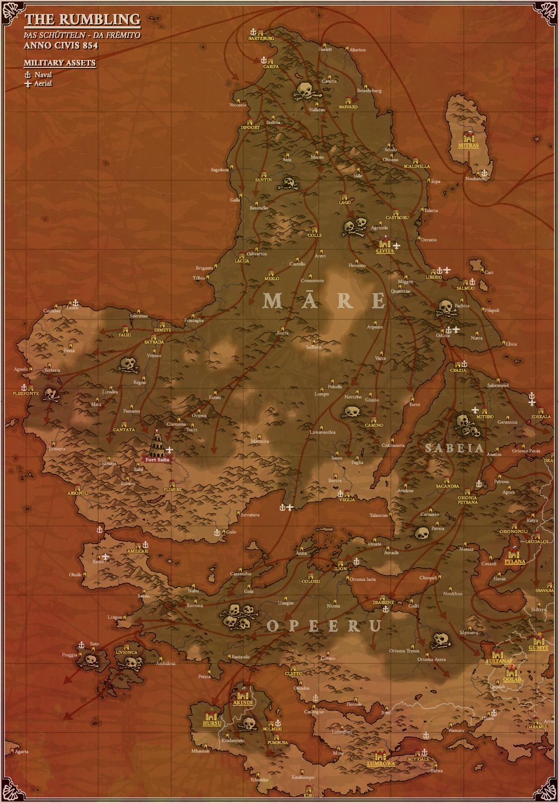 mapa ataque a los titanes